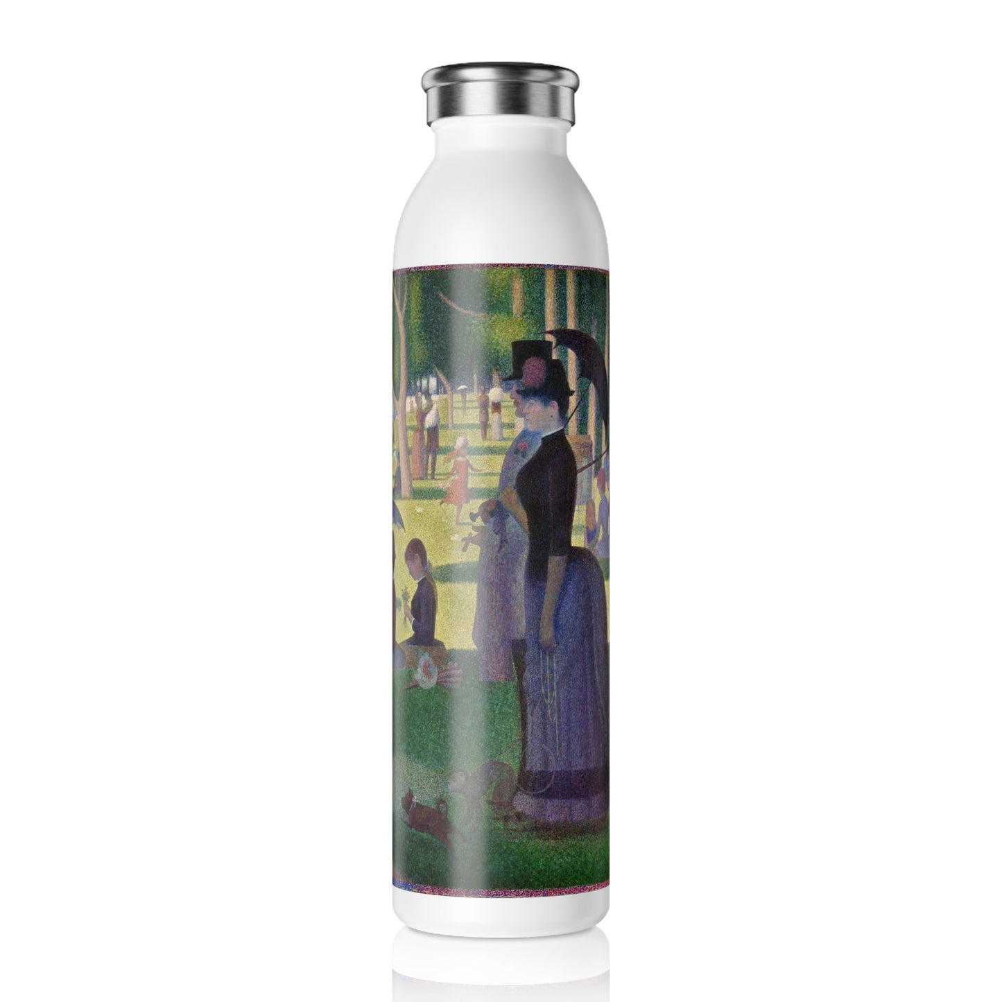 A Sunday Afternoon on the Island of La Grande Jatte Water Bottle