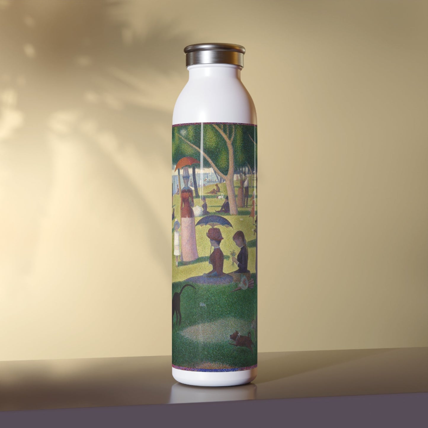 A Sunday Afternoon on the Island of La Grande Jatte Water Bottle