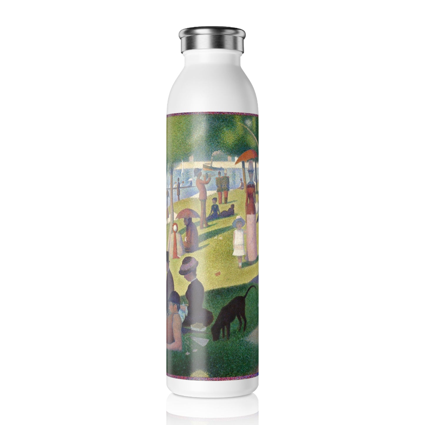 A Sunday Afternoon on the Island of La Grande Jatte Water Bottle