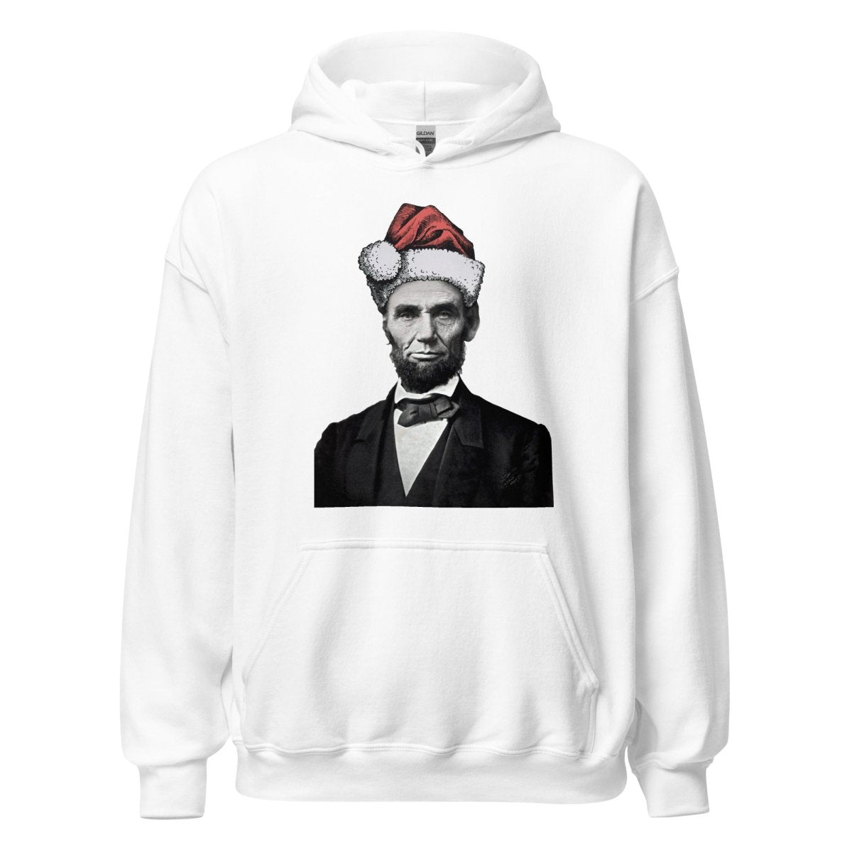 Abe Lincoln Santa Hoodie - One Small Step History