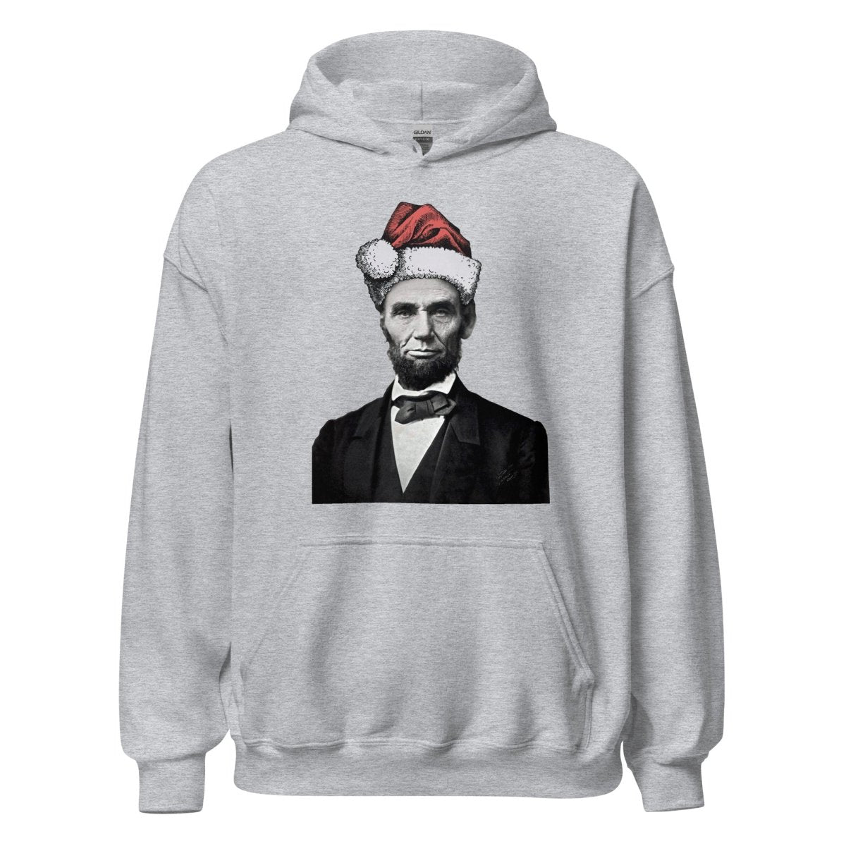 Abe Lincoln Santa Hoodie - One Small Step History