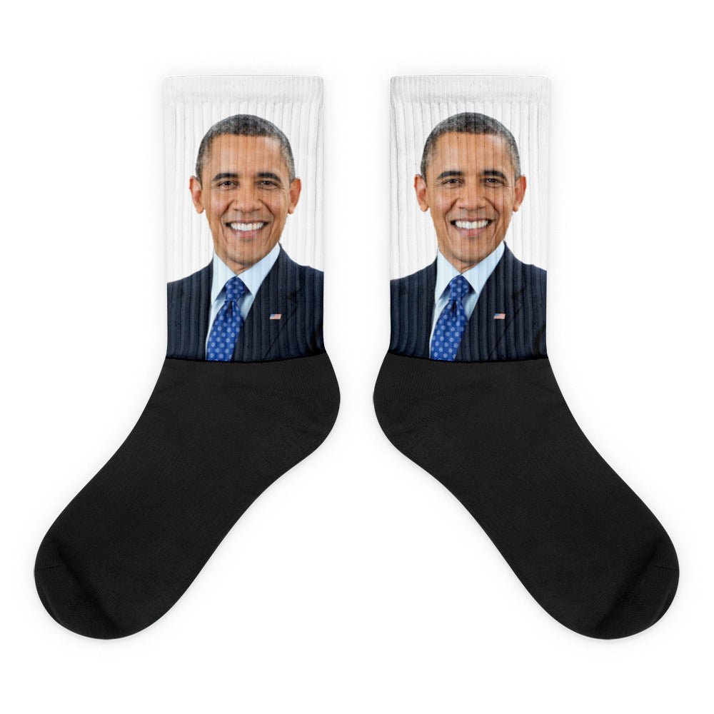 Barack Obama Socks - One Small Step History