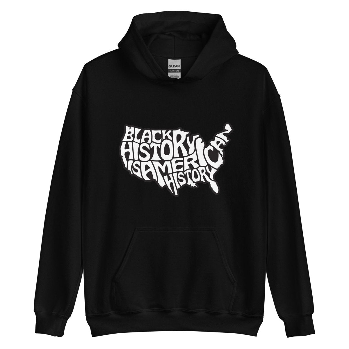 Black History Is American History Hoodie - One Small Step History