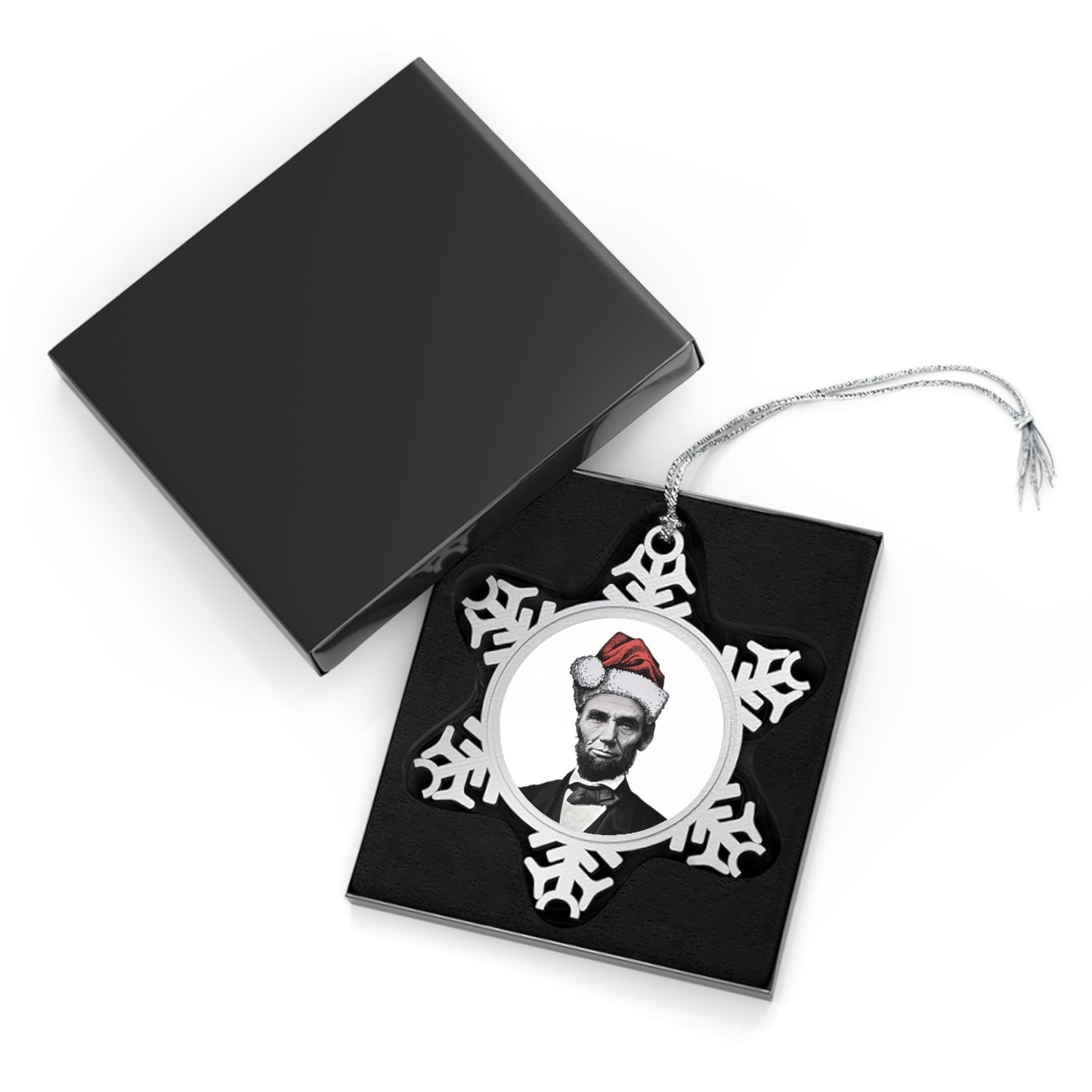 Christmas Abe Lincoln Ornament