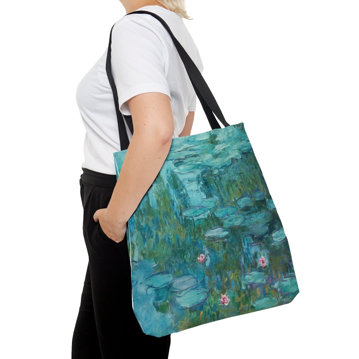 Claude Monet Water Lillies Tote Bag - One Small Step History