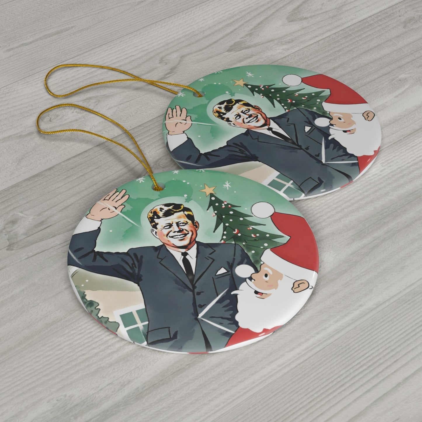 Copy of Ceramic Ornament, 1-Pack - One Small Step History