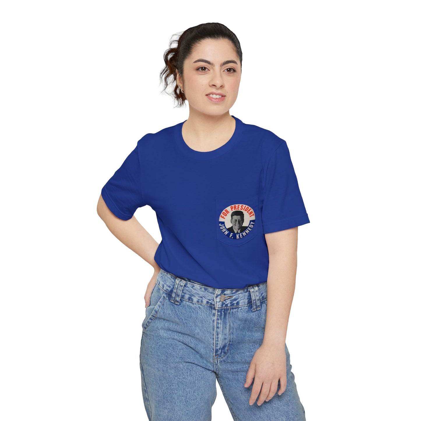 Copy of Copy of Unisex Pocket Tee - One Small Step History