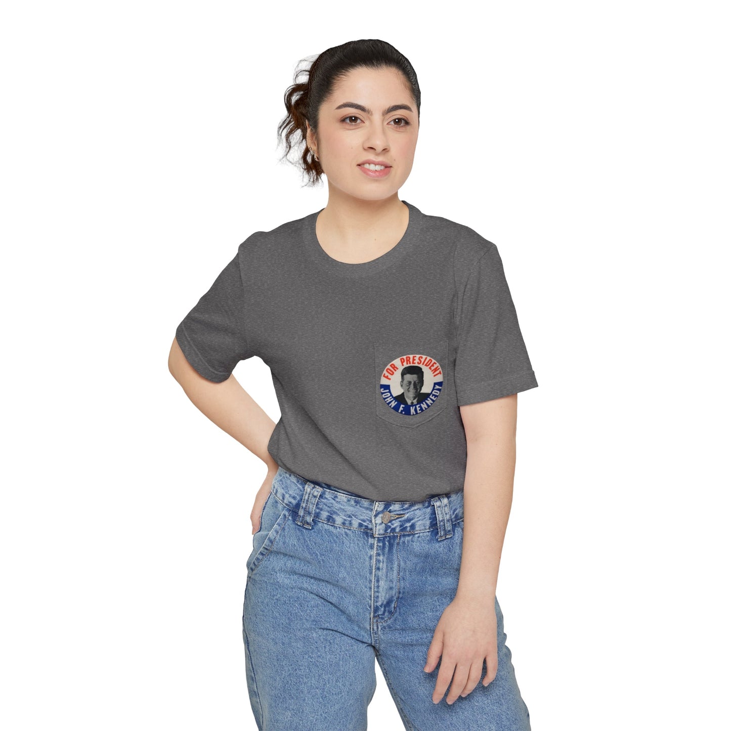 Copy of Copy of Unisex Pocket Tee - One Small Step History