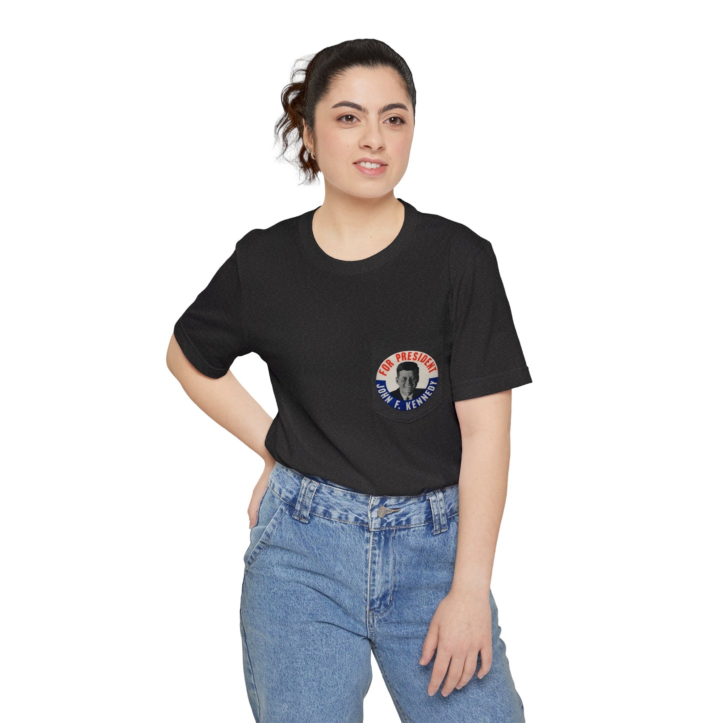 Copy of Copy of Unisex Pocket Tee - One Small Step History