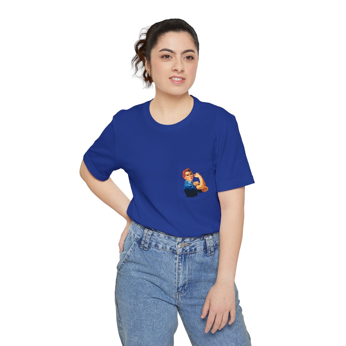 Copy of Unisex Pocket Tee - One Small Step History