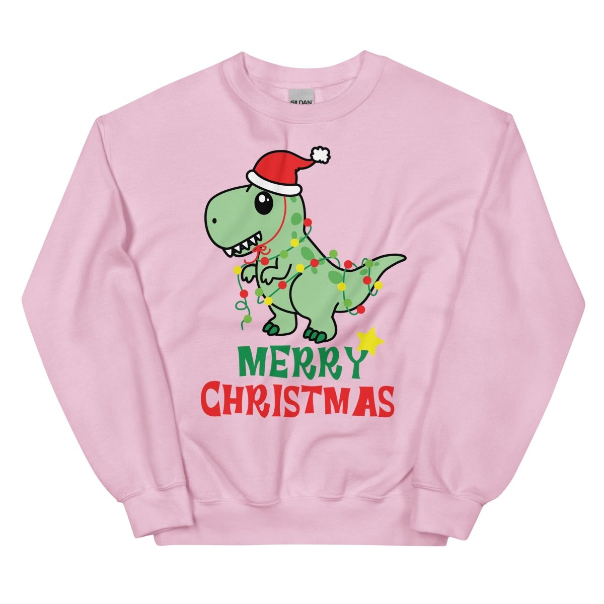 Dinosaur Christmas Sweatshirt - One Small Step History