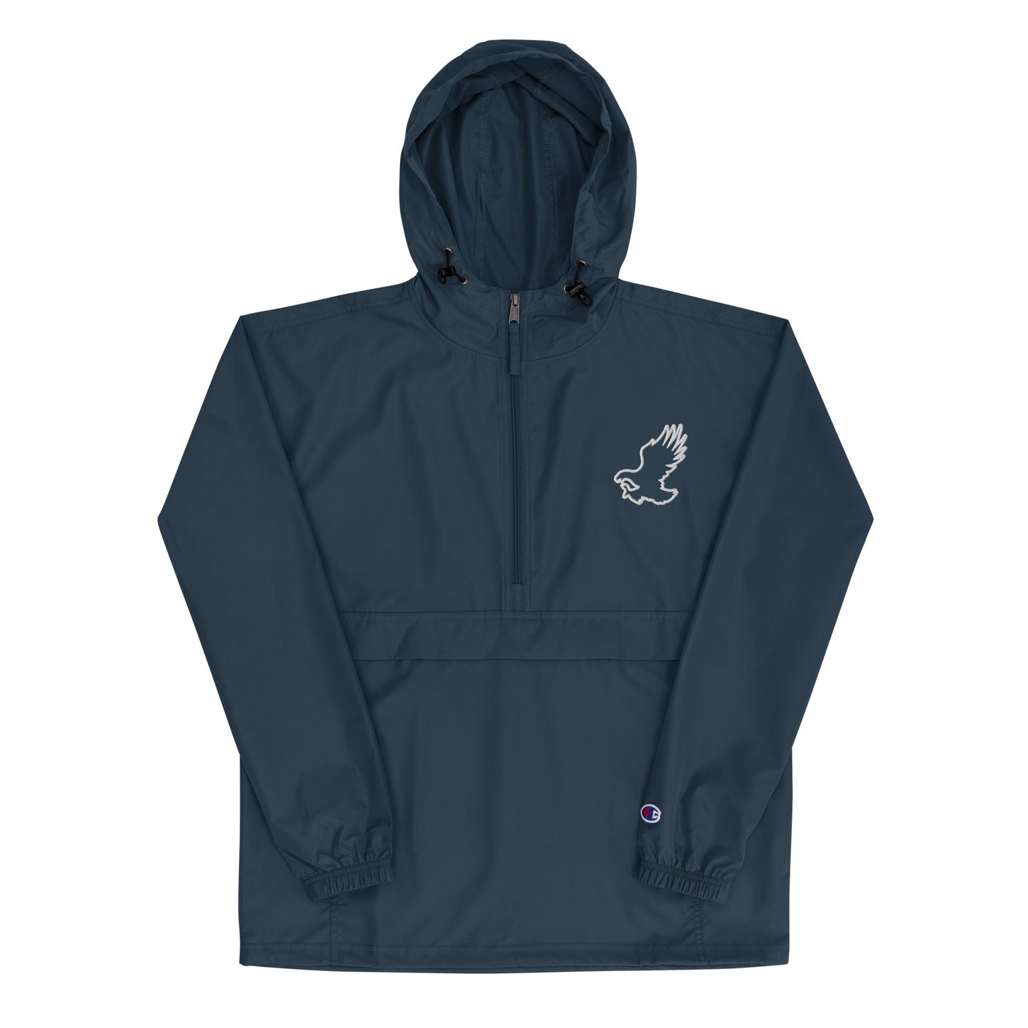 Eagle Embroidered Champion Packable Jacket - One Small Step History