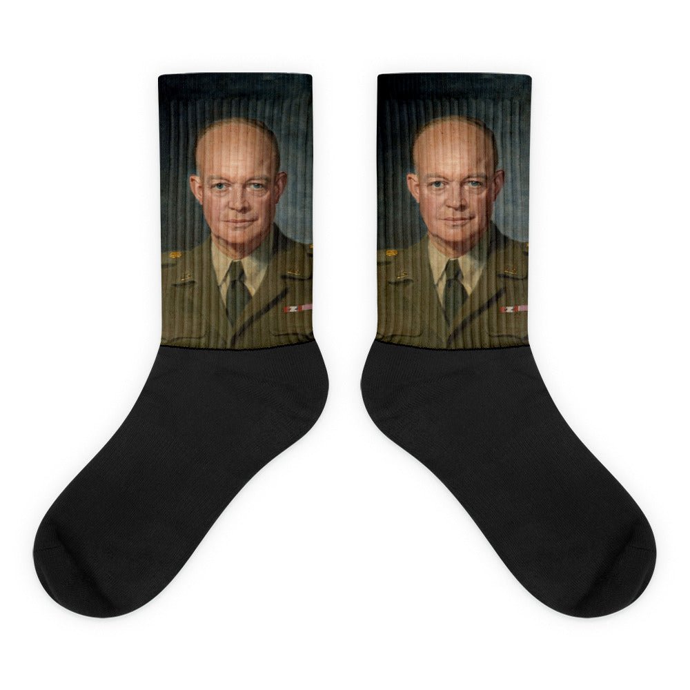 General Dwight D. Eisenhower Socks - One Small Step History