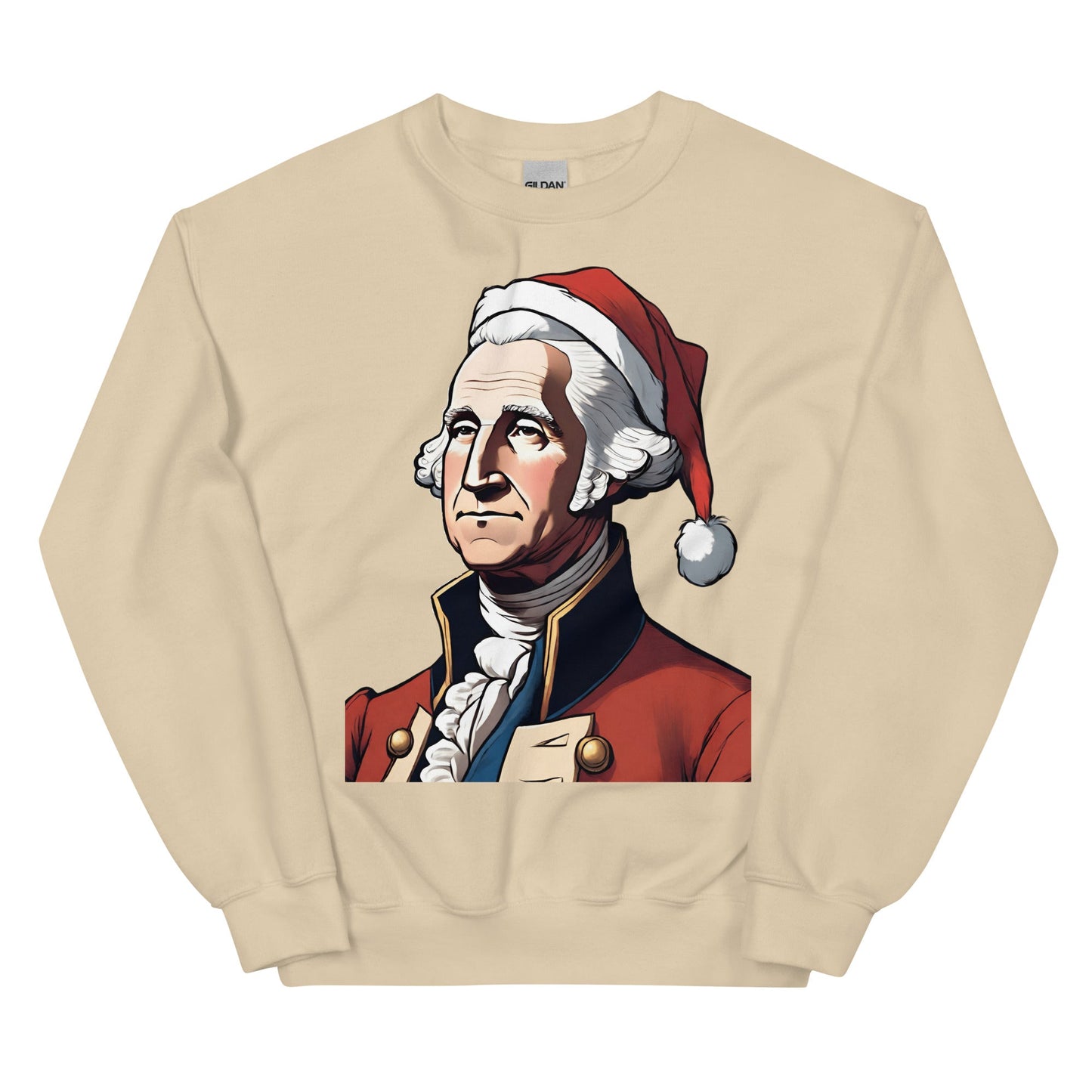George Washington Santa Sweatshirt - One Small Step History
