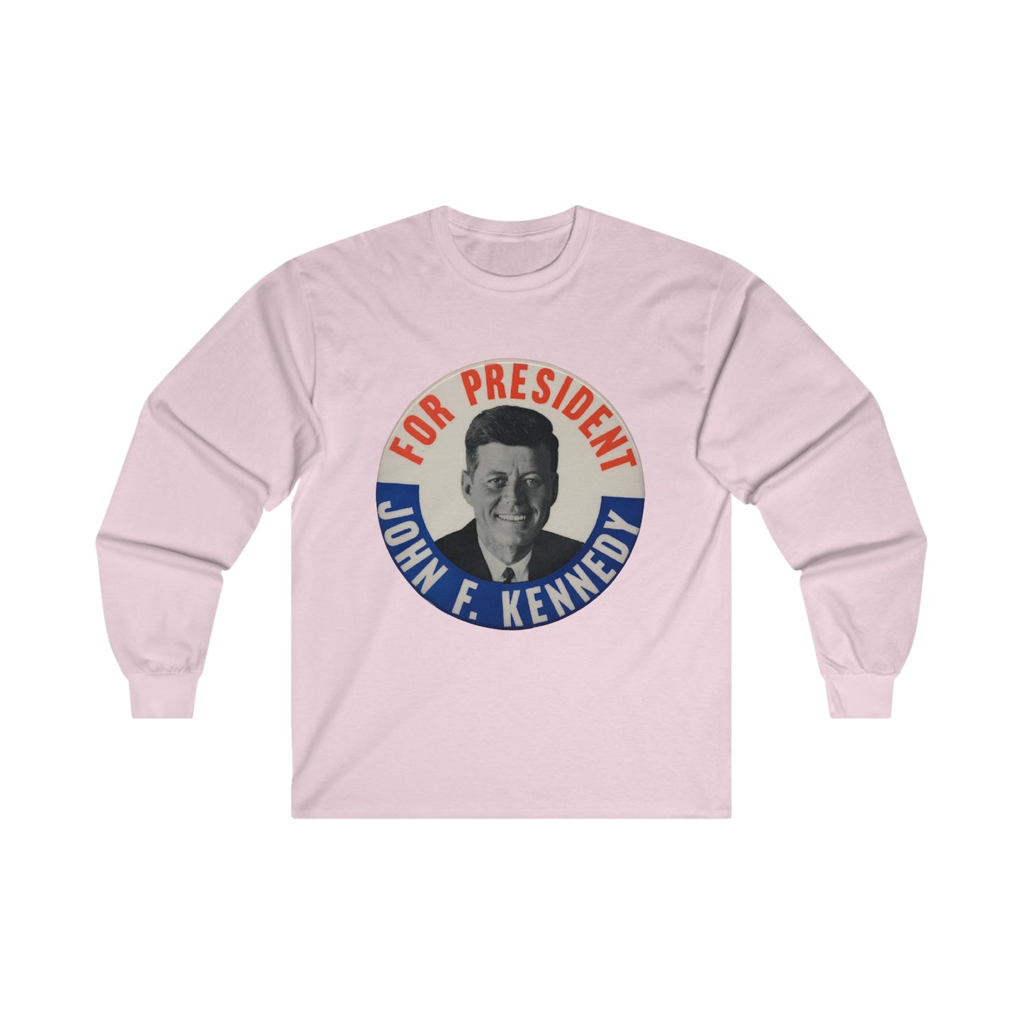 John F. Kennedy For President Long Sleeve Tee - One Small Step History