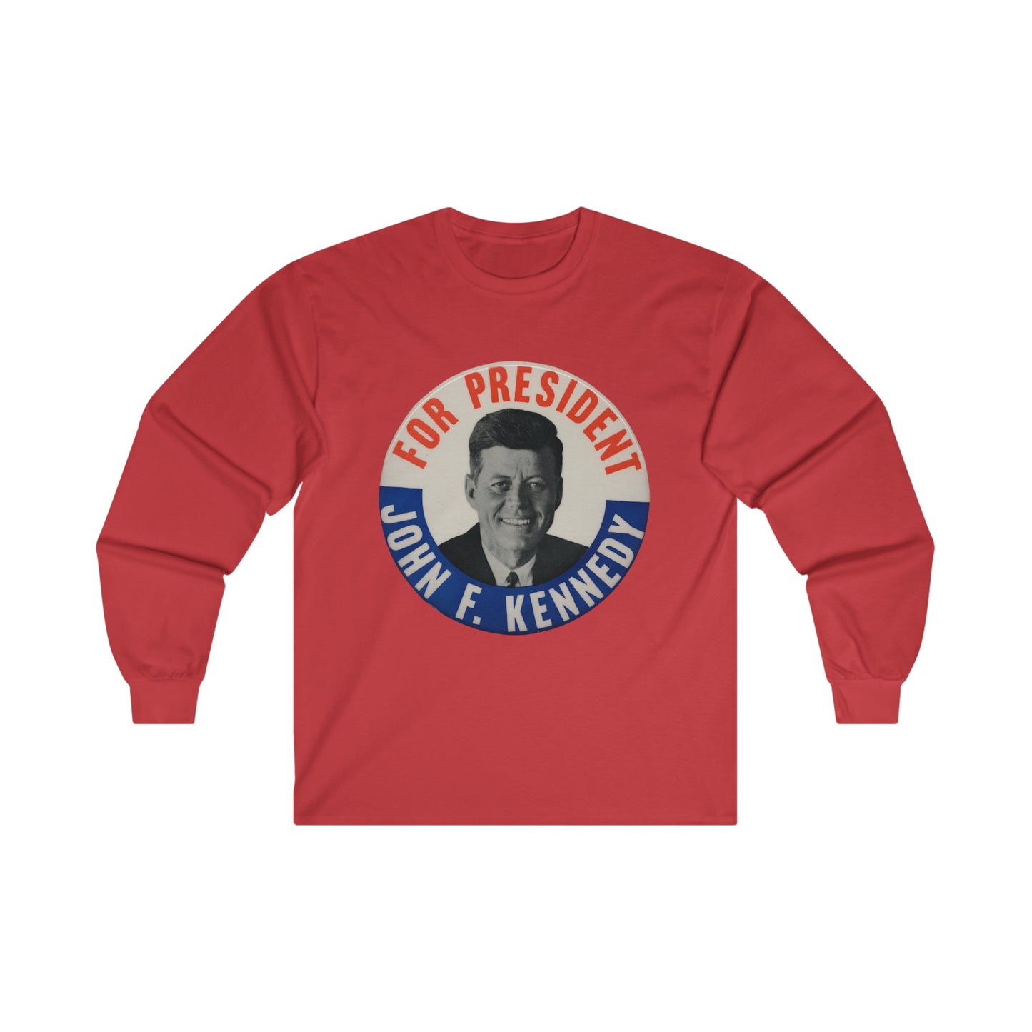 John F. Kennedy For President Long Sleeve Tee - One Small Step History