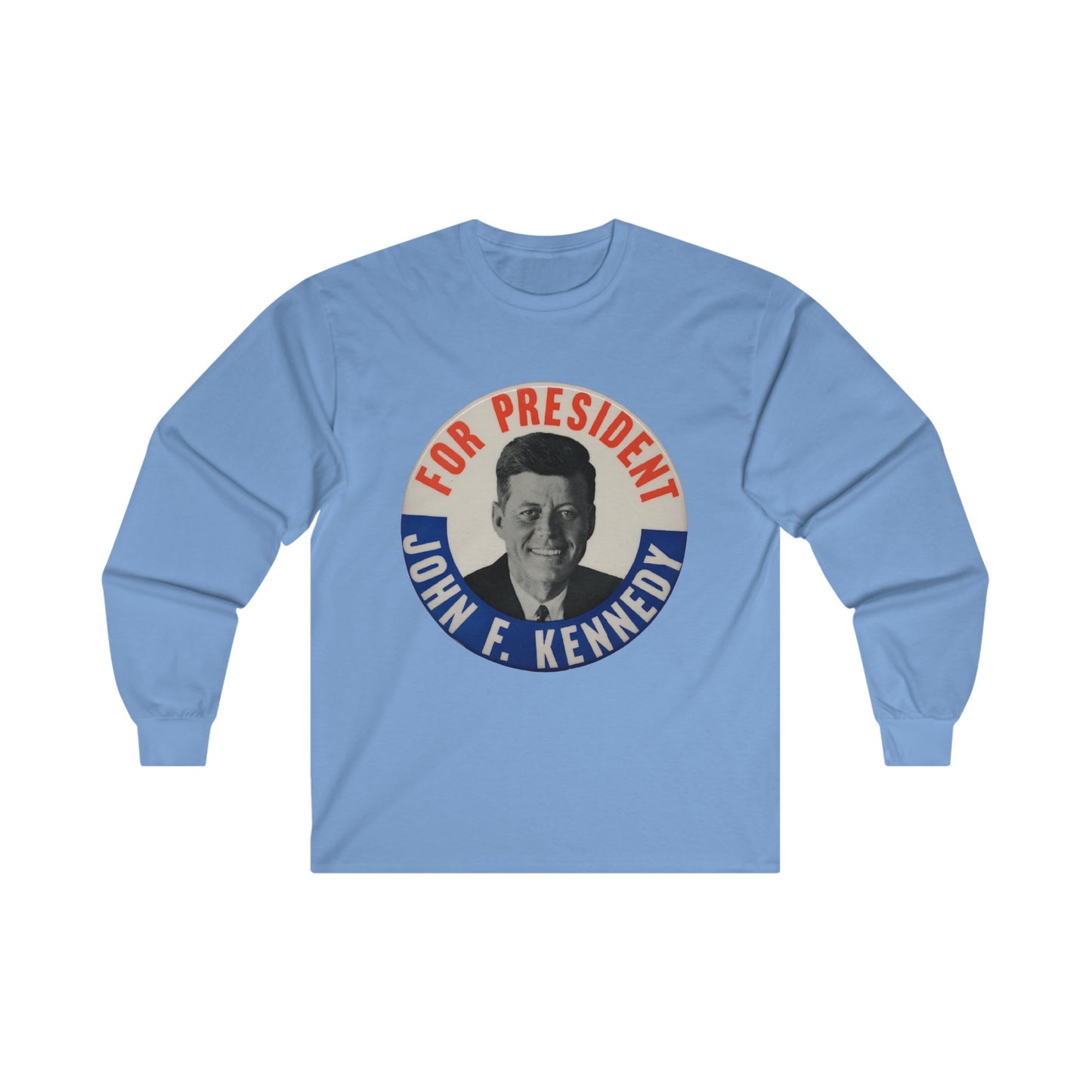 John F. Kennedy For President Long Sleeve Tee - One Small Step History