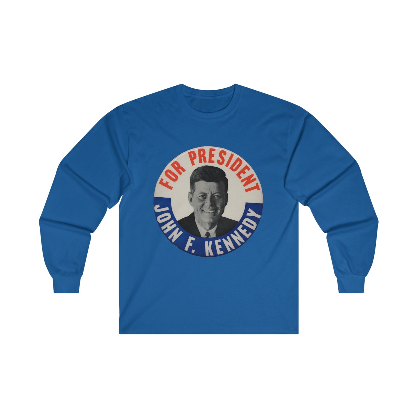 John F. Kennedy For President Long Sleeve Tee - One Small Step History
