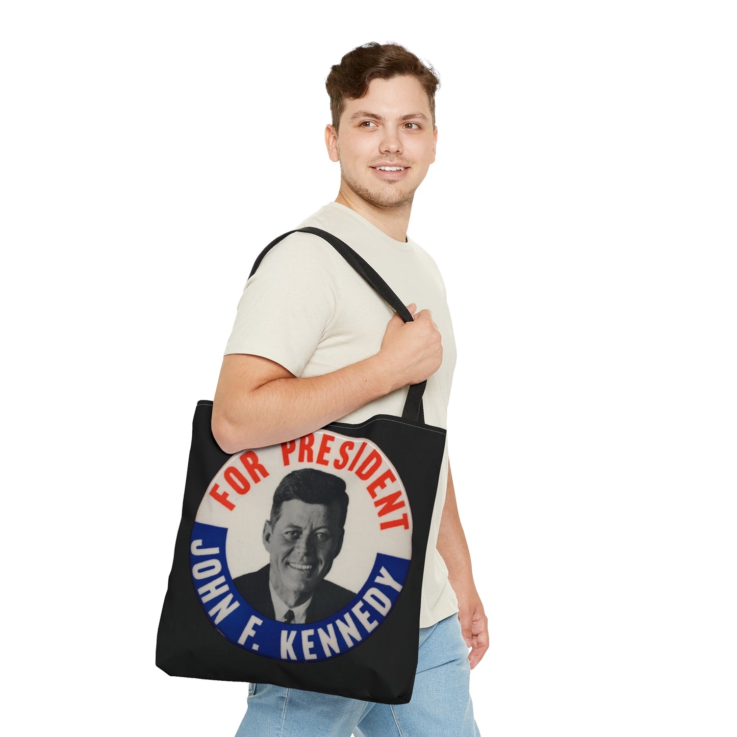John F. Kennedy For President Tote Bag - One Small Step History