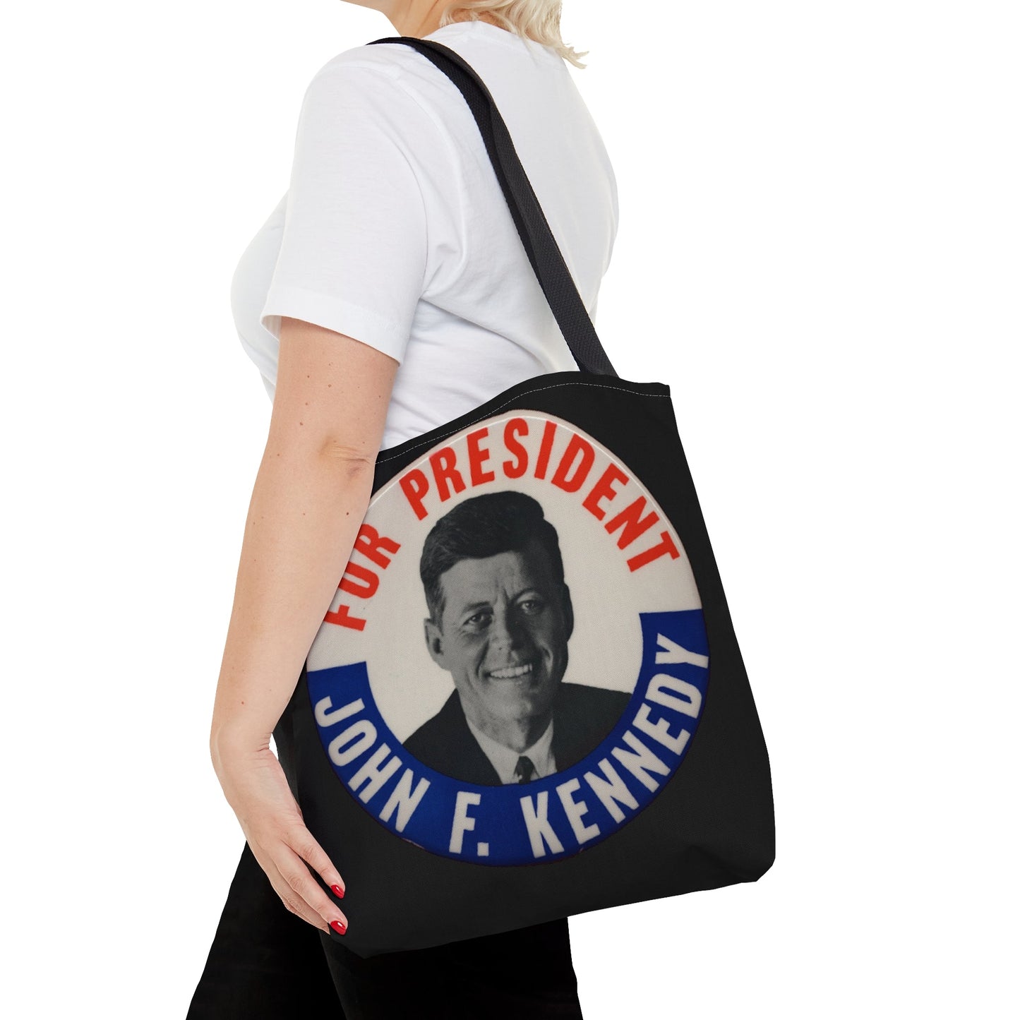 John F. Kennedy For President Tote Bag - One Small Step History