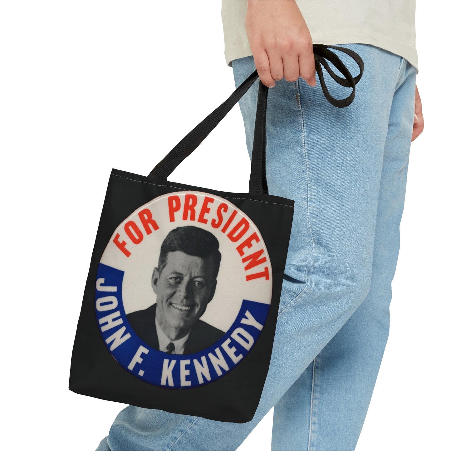 John F. Kennedy For President Tote Bag - One Small Step History