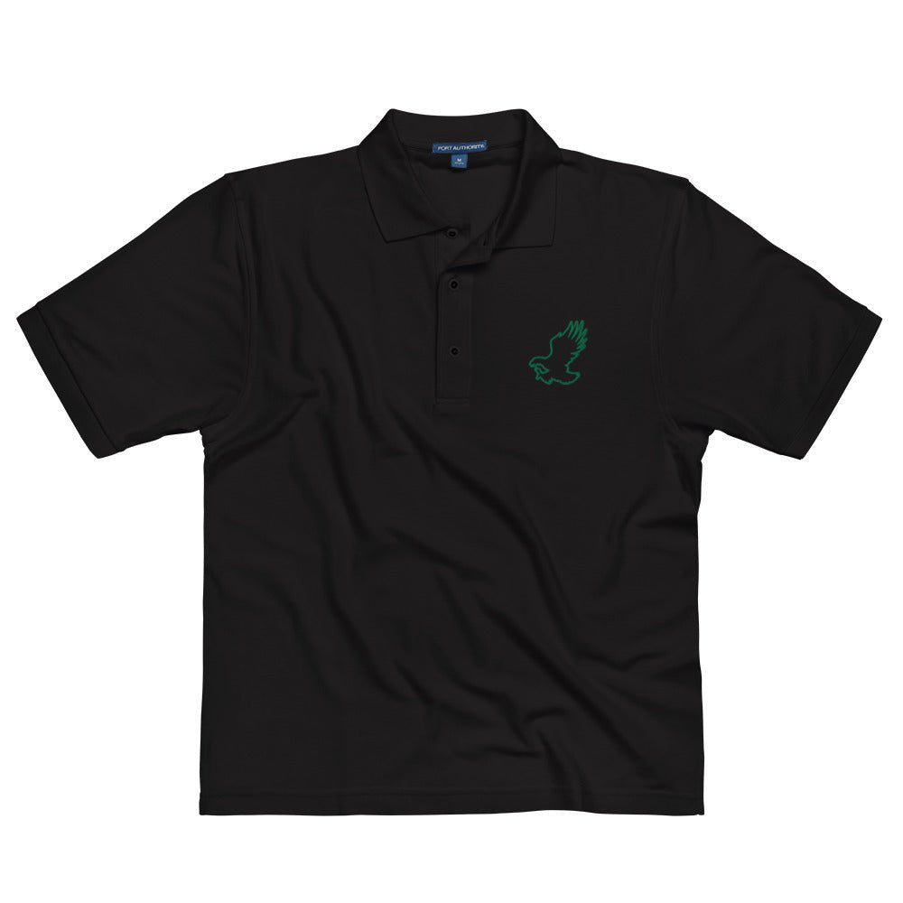 Men's Premium Polo with Eagle - One Small Step History