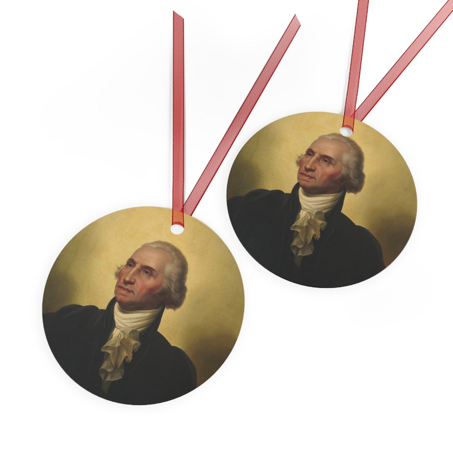 Metal Ornaments - One Small Step History