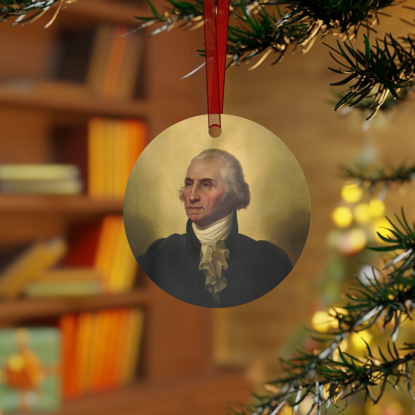 Metal Ornaments - One Small Step History