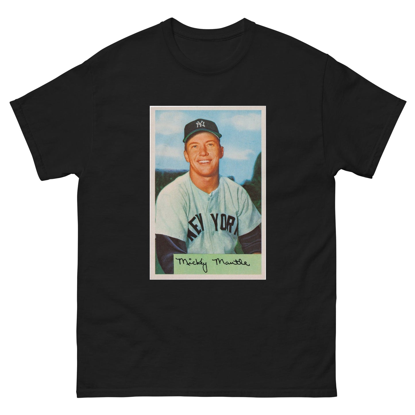 Mickey Mantle classic tee - One Small Step History