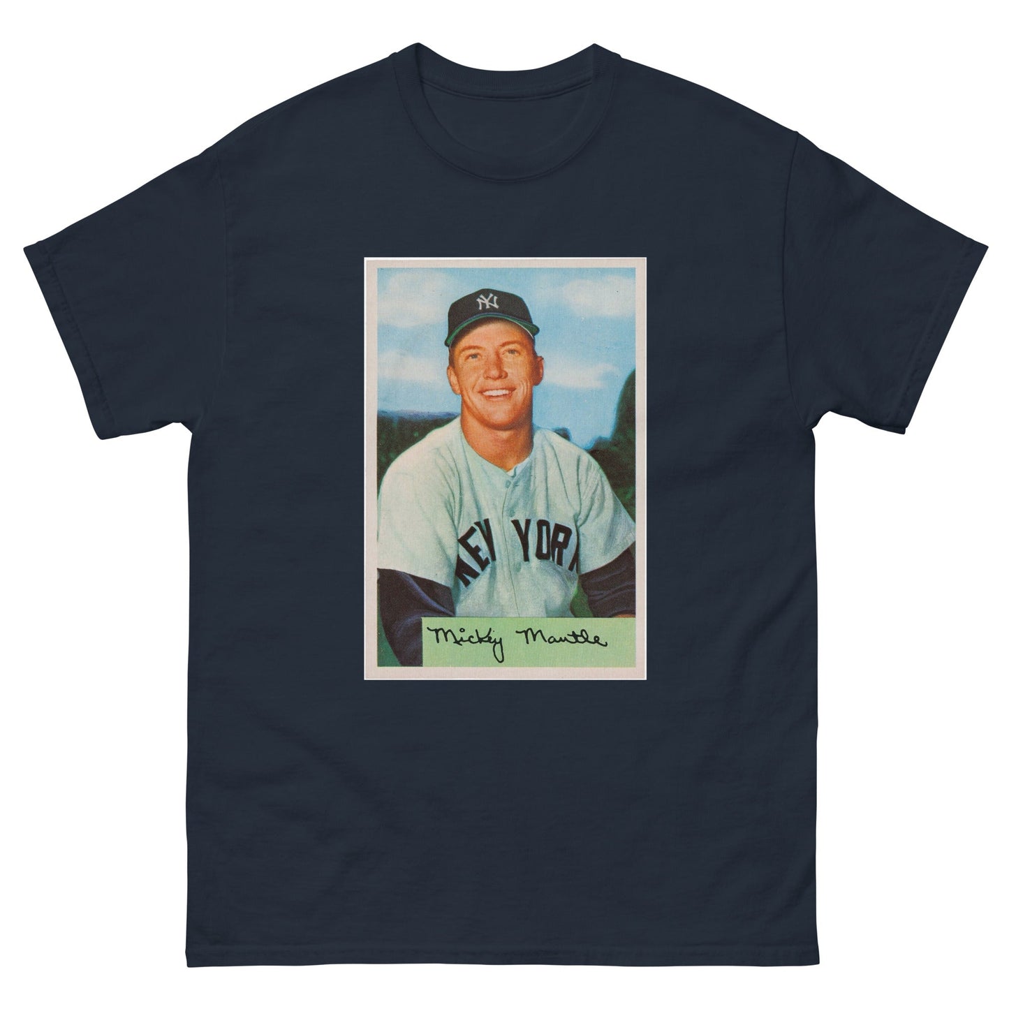 Mickey Mantle classic tee - One Small Step History