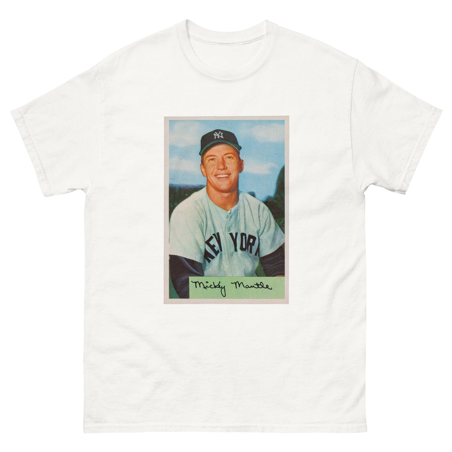 Mickey Mantle classic tee - One Small Step History