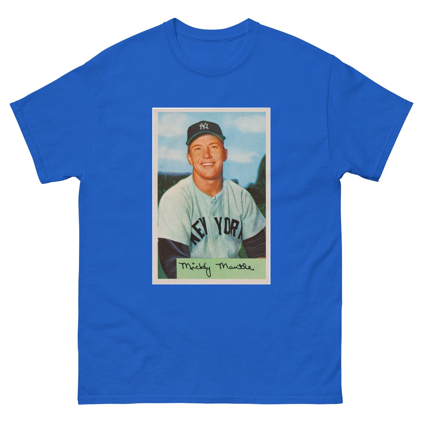 Mickey Mantle classic tee - One Small Step History