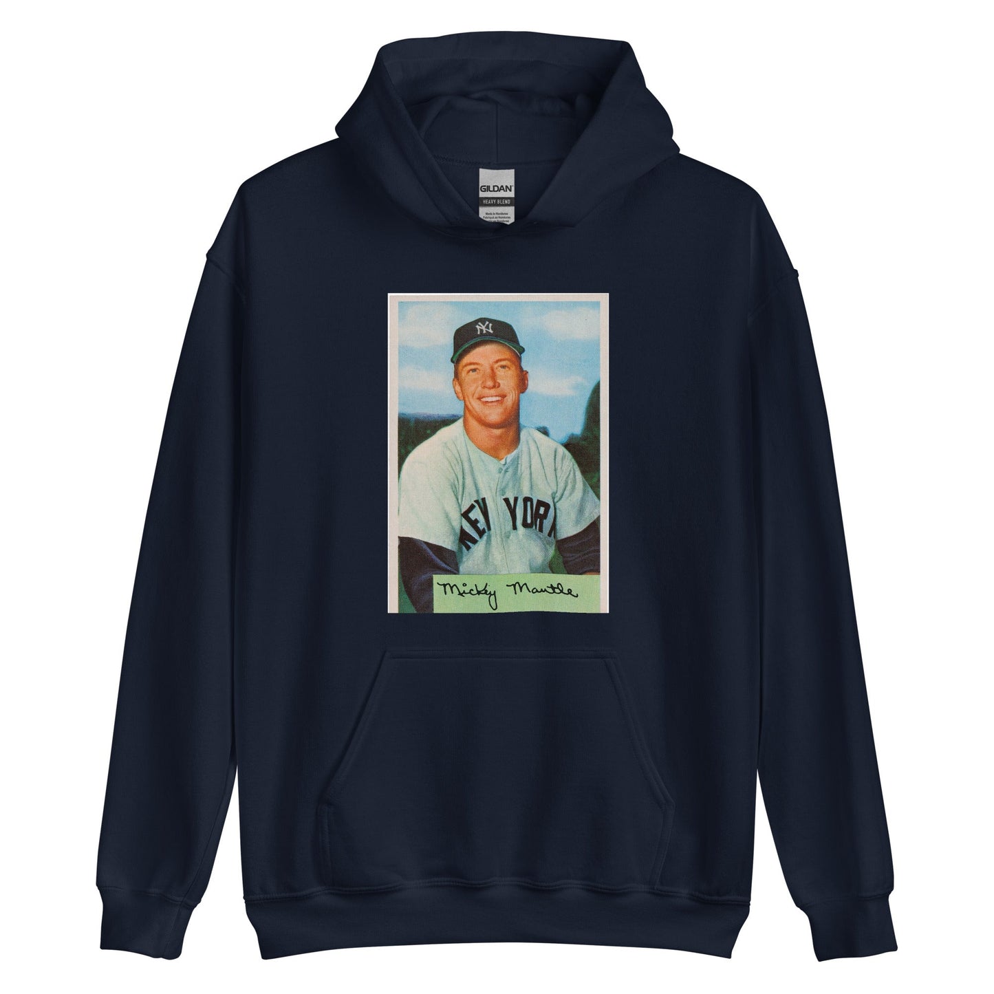Mickey Mantle Hoodie - One Small Step History