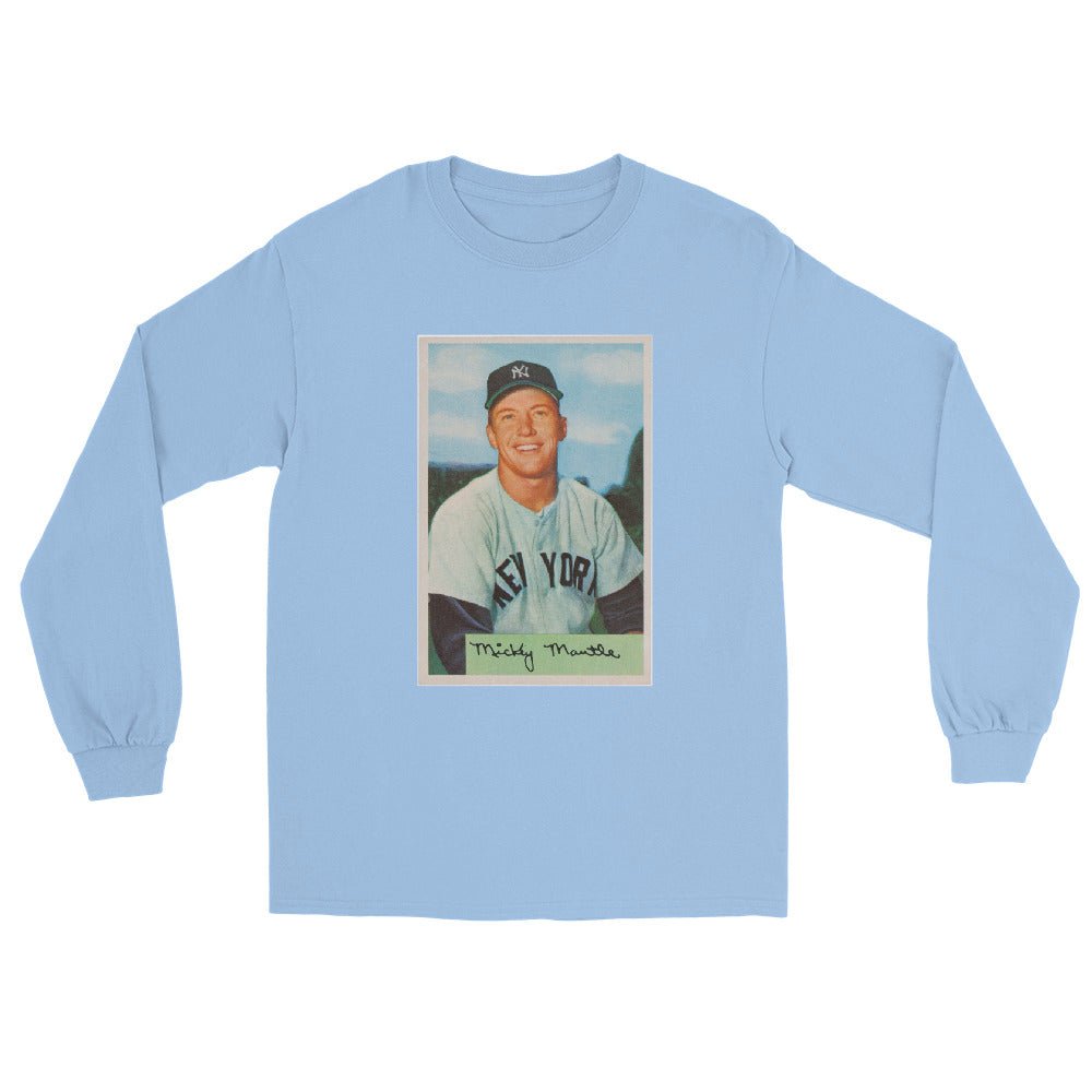 Mickey Mantle Long Sleeve Shirt - One Small Step History