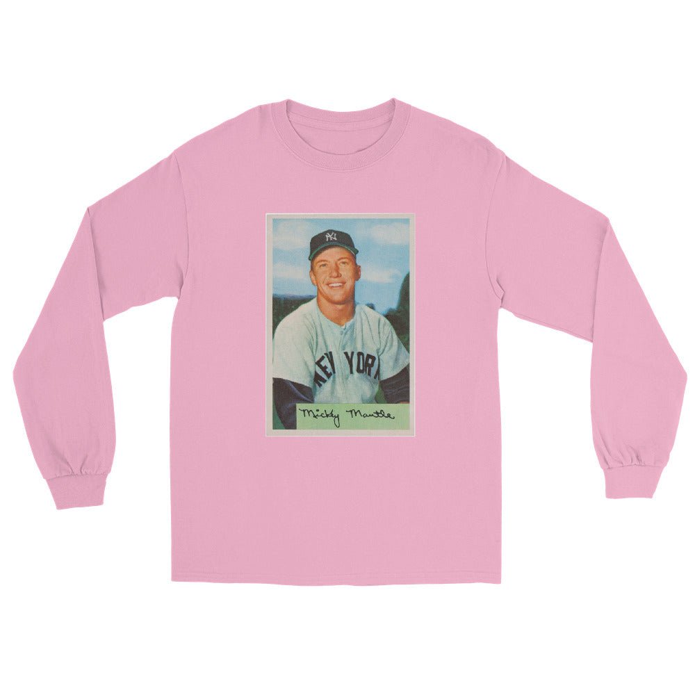 Mickey Mantle Long Sleeve Shirt - One Small Step History
