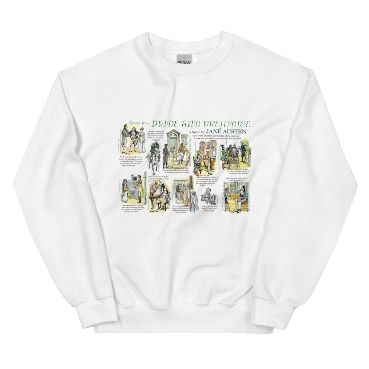 Pride and Prejudice Sweatshirt - One Small Step History