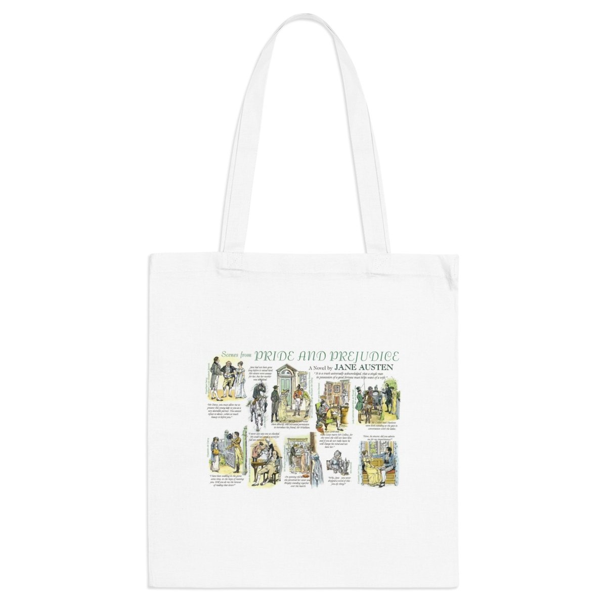 Pride and Prejudice Tote Bag - One Small Step History