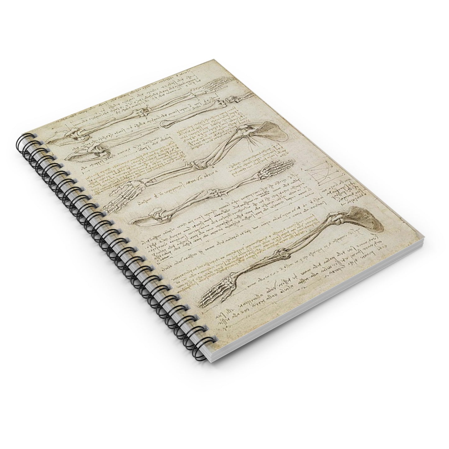 Spiral Notebook - Ruled Line - One Small Step History
