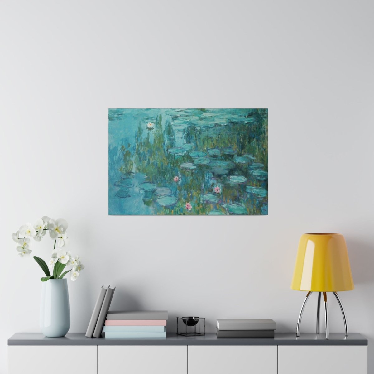 Water Lillies by Monet Matte Canvas - One Small Step History