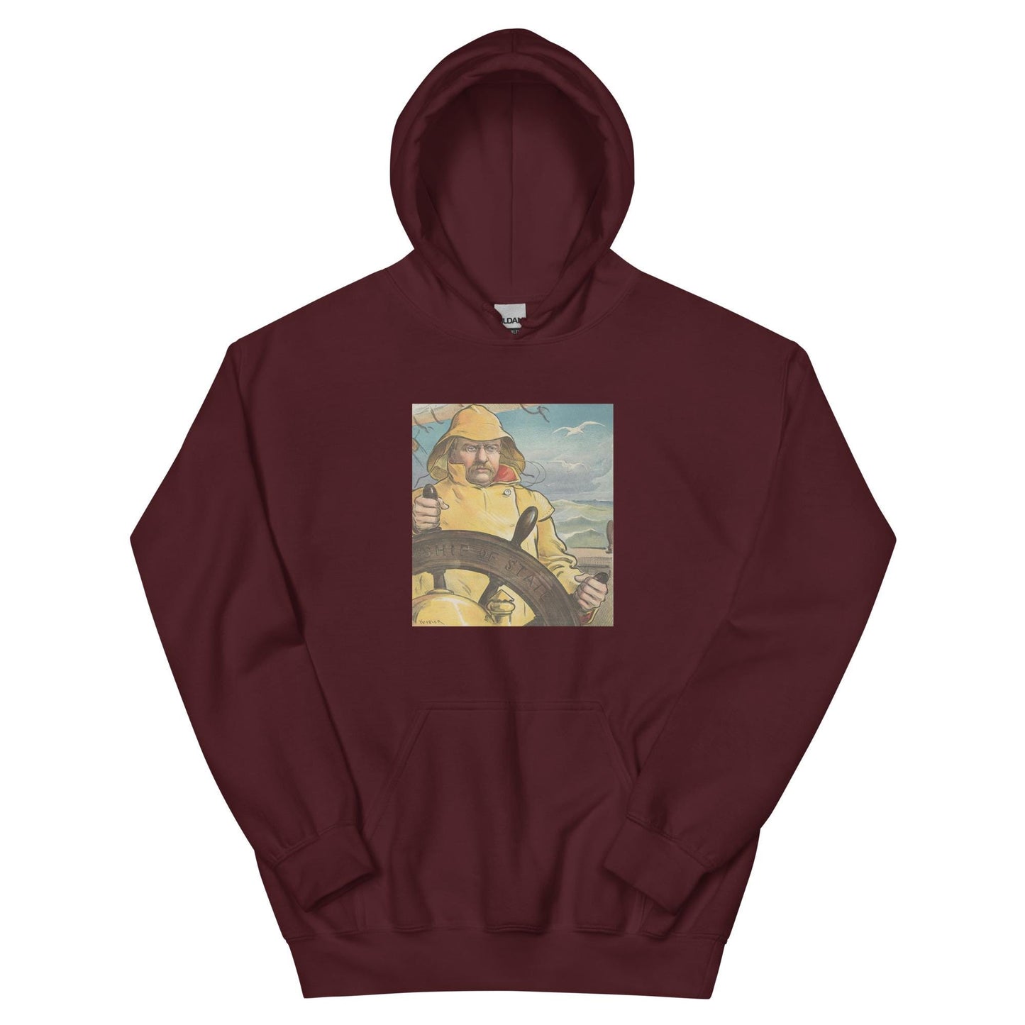 Theodore Roosevelt "Ship of State" Hoodie