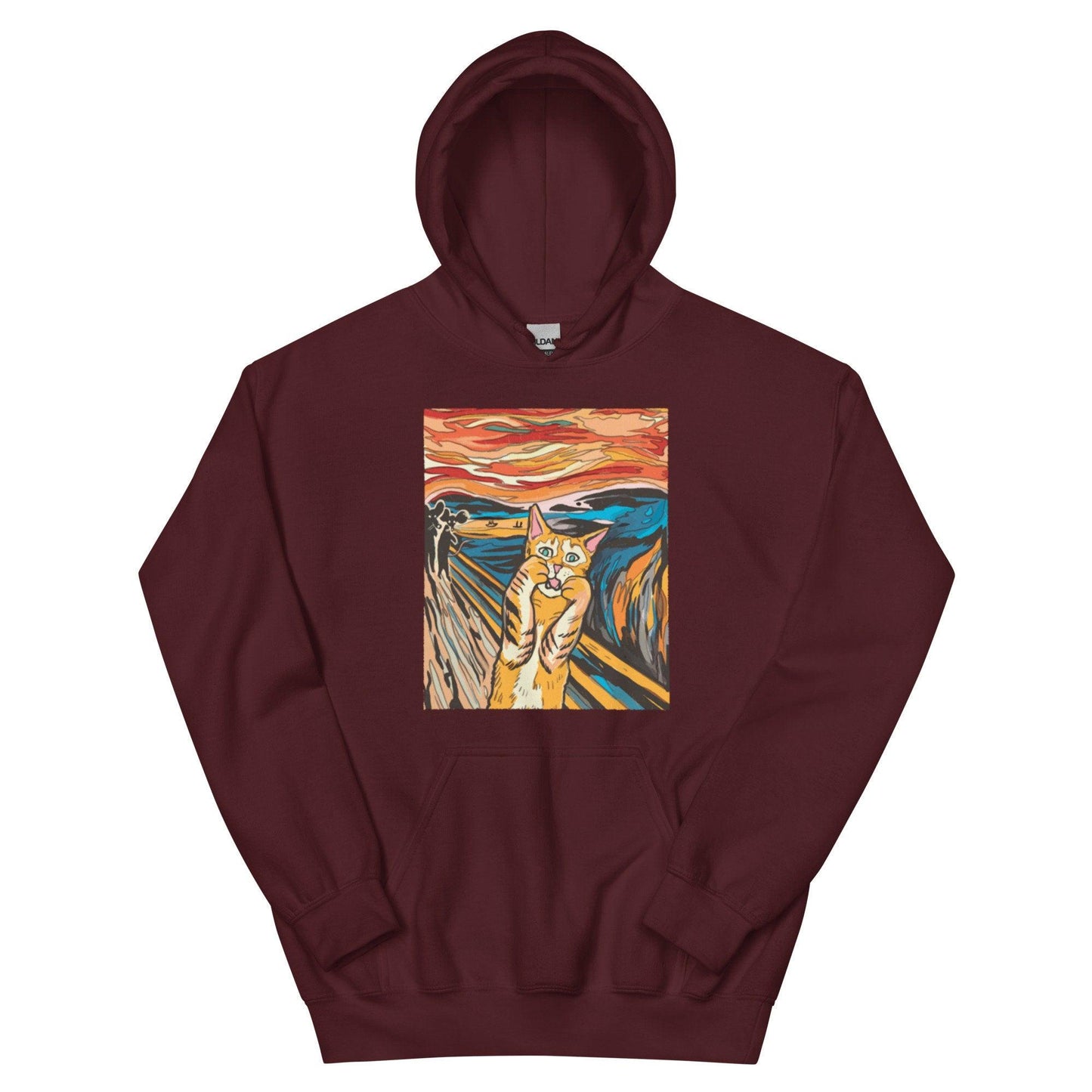 Cat "The Scream" Hoodie