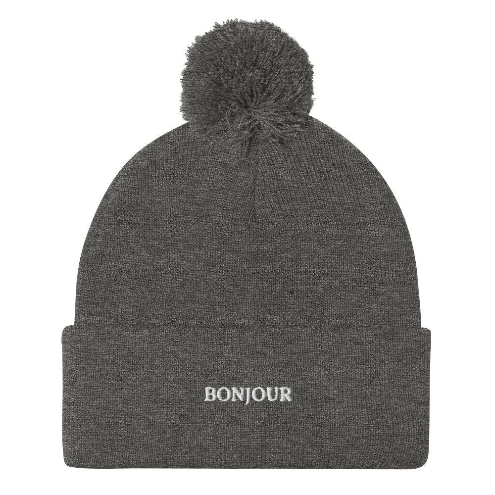 Bonjour Pom-Pom Beanie