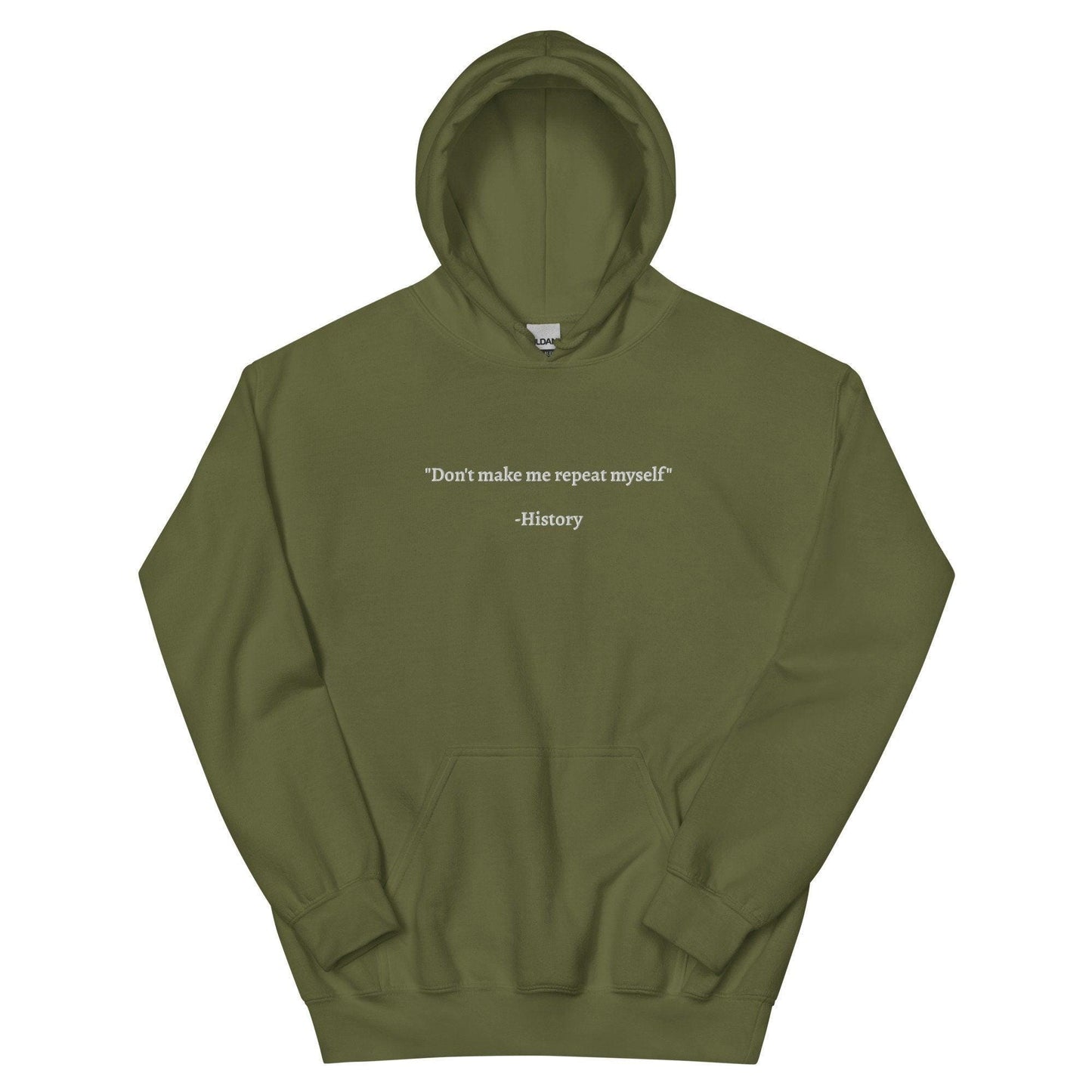 History Repeating Itself Hoodie (embroidery)