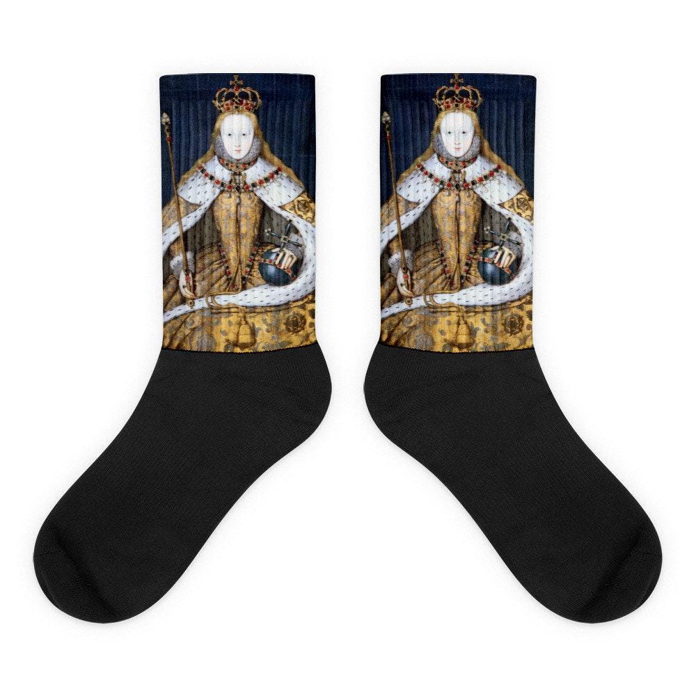 Elizabeth I, Queen of England Socks