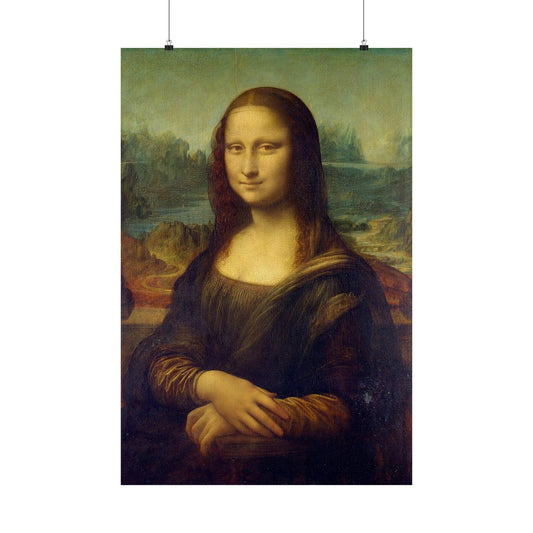 Mona Lisa Matte Vertical Posters