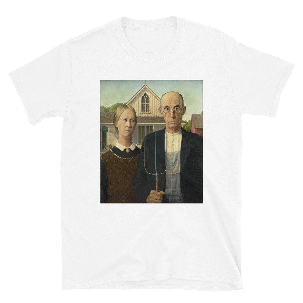 American Gothic T-Shirt (Grant Wood)