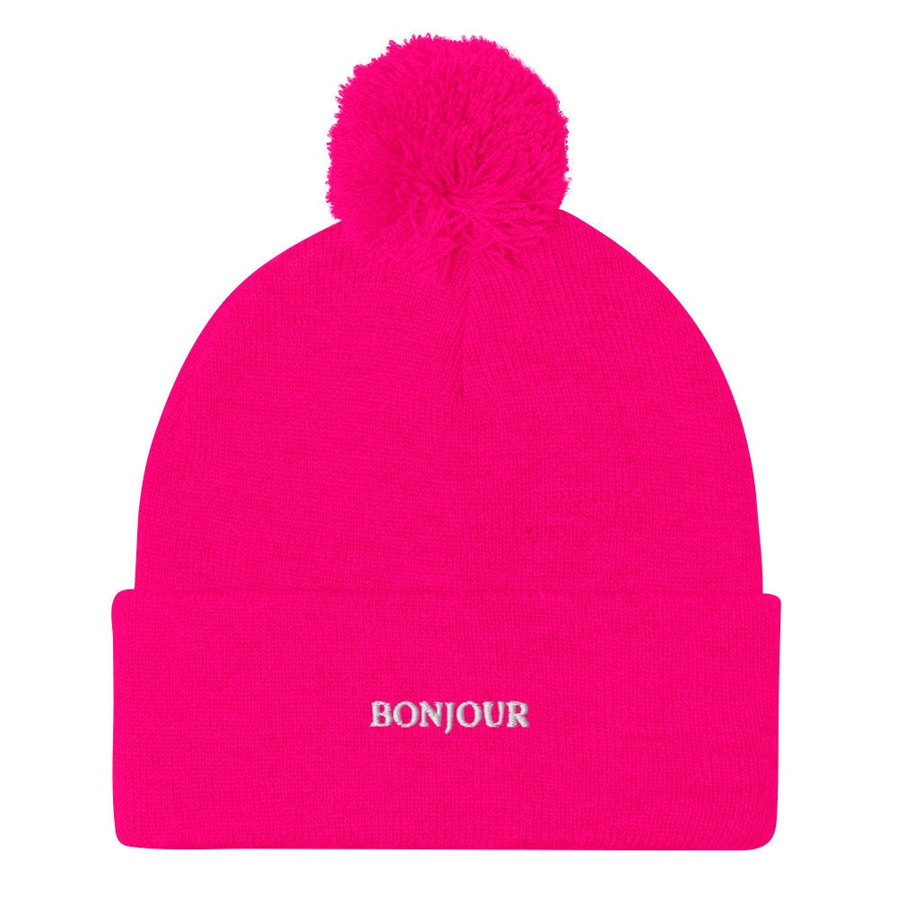 Bonjour Pom-Pom Beanie