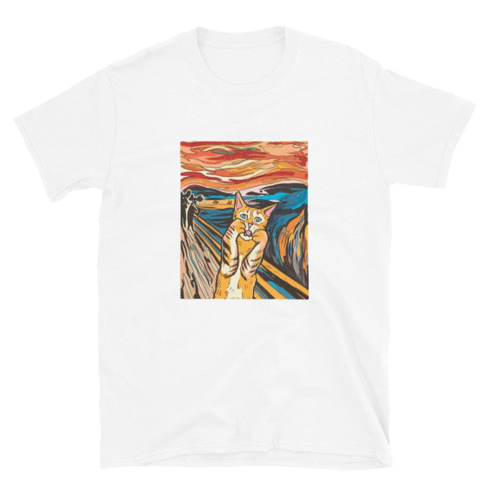 Cat "The Scream" T-Shirt