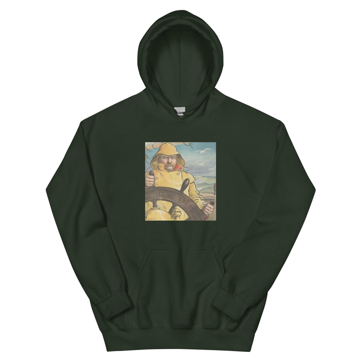 Theodore Roosevelt "Ship of State" Hoodie