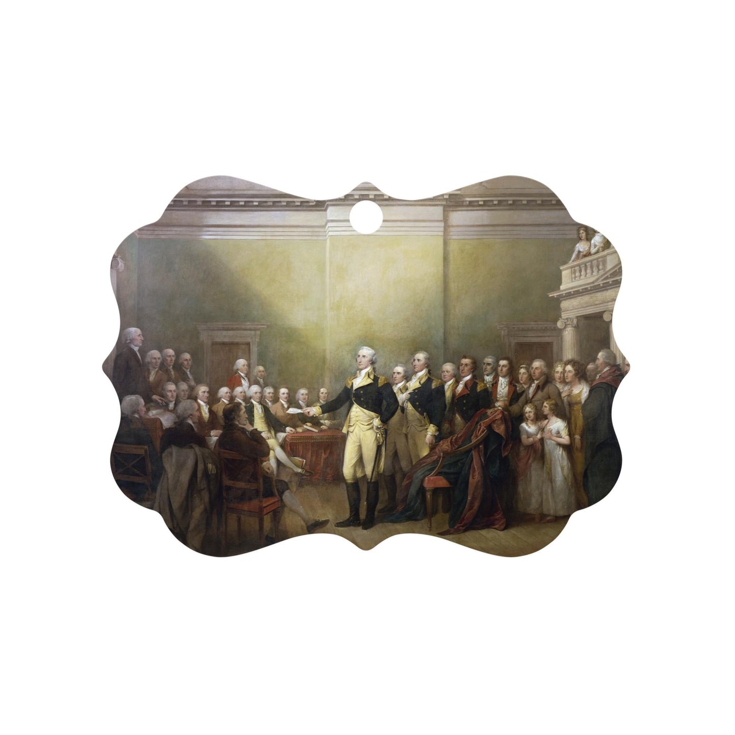 George Washington Metal ornament